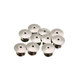 Silver Locking Pin Backs - (Pack of 10)